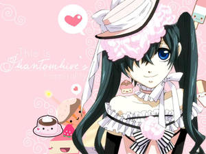 Mrembo wa Anime Ciel Phantomhive — Kawaii Anime Picha ya Ukuta