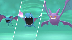 Mstari wa Mageuko wa Zubat wa 3D — Pokemon baridi Picha ya Ukuta