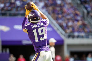 Mtego wa Ajabu wa Adam Thielen