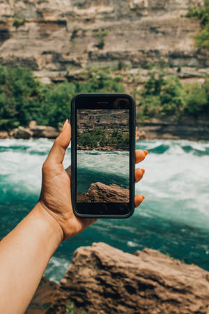 Mto Nature Iphone — Asili iPhone Picha ya Ukuta