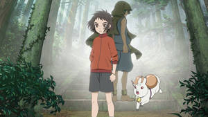Picha ya mtoto wa anime wa Child Of Kamiari