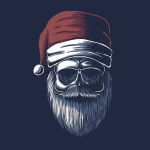 Kifua cha Santa Mbaya Wallpaper — Tecno Phantom V Flip Picha ya Ukuta