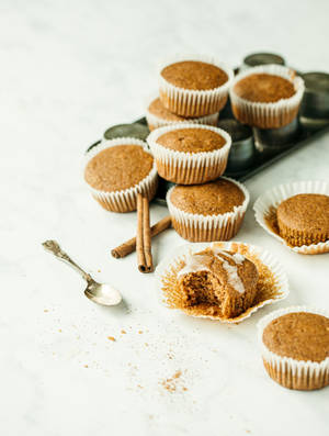Muffins za kijivu cha kijivu wallpaper — 3:4 Picha ya Ukuta
