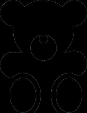 Teddy Bear - Teddy Bear Png Nyeusi, Png Inayoonekana — Bear mrembo Picha ya Ukuta