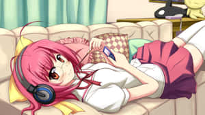 Mungu Anayejua Ulimwengu Anapumzika — Msichana wa anime Picha ya Ukuta