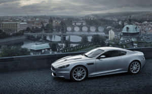 Muonekano wa Kifahari na wa Kisasa wa Aston Martin DB9 — Steam Deck Picha ya Ukuta