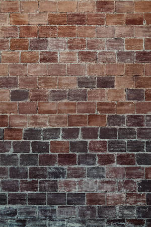 Muundo wa Kipekee wa Mwonekano wa Bricks — Aesthetic ya kahawia Picha ya Ukuta