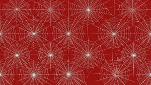 Muundo wa wavu wa tovuti unaorudiwa kwa SVG yenye rangi za Spiderman — Spiderman Picha ya Ukuta