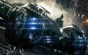 Mvua ya Batman Monster Car — Batman Picha ya Ukuta