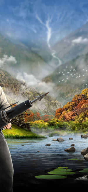 Iphone Xs Far Cry 4 Mandhari — iPhone 13 Mini Picha ya Ukuta