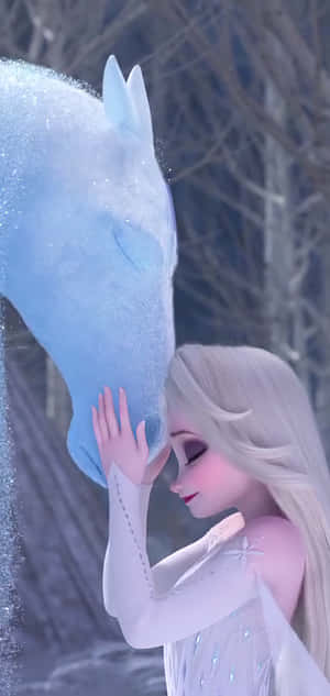 Frozen 2 Elsa White Dress — Xiaomi 17 Max Picha ya Ukuta