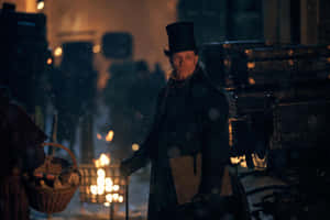 Picha za A Christmas Carol — Wimbo wa krismasi Picha ya Ukuta