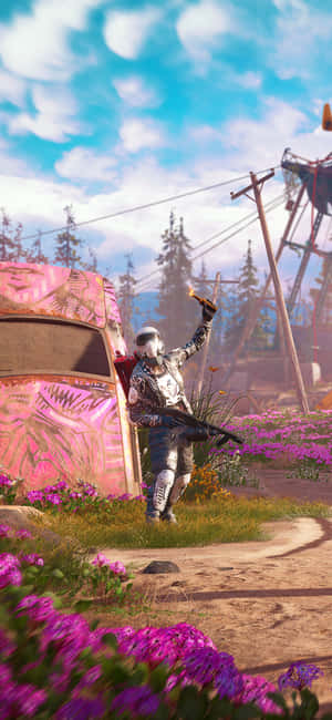 Msingi wa Far Cry New Dawn — Honor Win Picha ya Ukuta