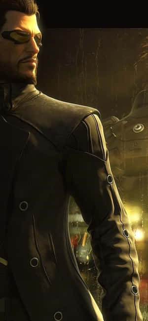 Android Deus Ex Mankind Divided Background — IQOO Z10R Picha ya Ukuta