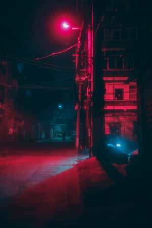 Mwanga Nyekundu wa Neon
