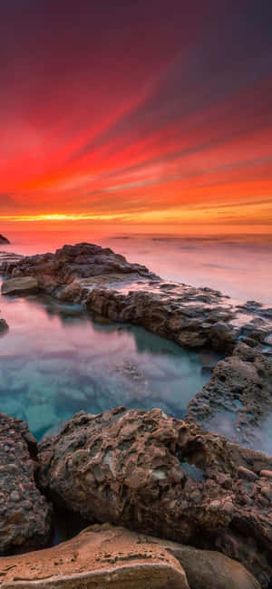 Iphone X California Background — Galaxy F36 Picha ya Ukuta