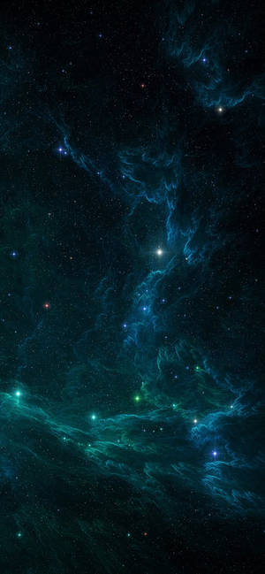 Mwangaza Katika Mwelekeo wa Nyota wallpaper — iPhone 12 mini Picha ya Ukuta