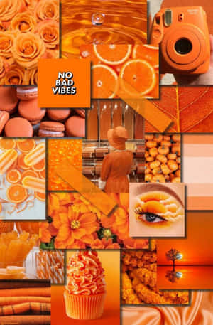 Picha za Mwangaza wa Orange — Machungwa aesthetic GIF Picha ya Ukuta