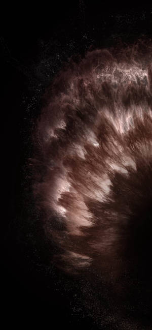 Dark mode explosion  of d stars wallpaper — iPhone Xs Picha ya Ukuta