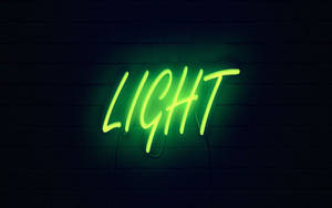 Mwangaza wa Neon Kijani Kibinafsi
