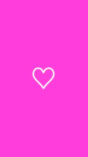 Picha za aesthetic za neon pinki — Pink nyepesi ya urembo Picha ya Ukuta