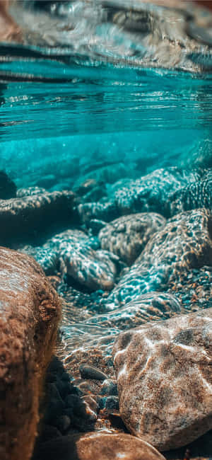 Ocean Aesthetic Phone — Pixel 8 Picha ya Ukuta