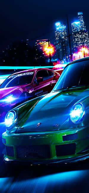 Iphone Xs Need For Speed Heat Background — OnePlus Ace Picha ya Ukuta