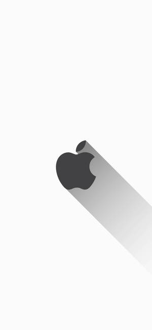Mweupe iPhone Alama Ya Apple — Galaxy S24 Picha ya Ukuta