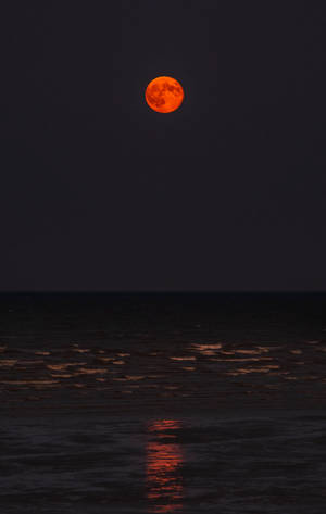 Mwezi lunar eclipse view wallpaper — Galaxy Tab S9 Ultra Picha ya Ukuta