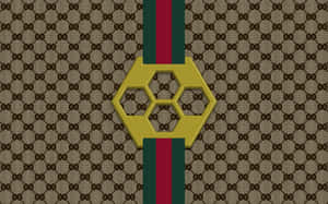 Mazingira ya Gucci — Aesthetic ya kahawia Picha ya Ukuta
