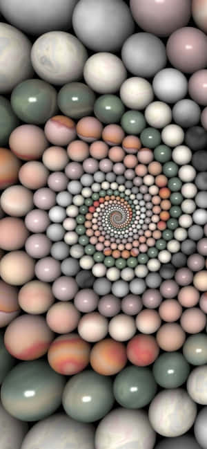 Mazingira ya Spiral — Nothing Phone (3a) Pro Picha ya Ukuta