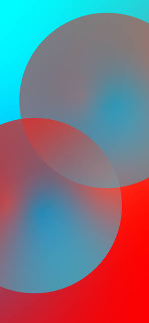 Mzunguko Mbili Abstract iPhone — Galaxy S25 Picha ya Ukuta