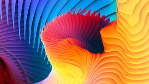 Mzunguko wa rangi za kujenga Macbook wallpaper