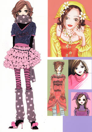 Nana Anime Fashion Wallpaper — IQOO Pad Picha ya Ukuta