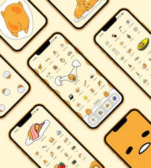 Picha za Gudetama — Galaxy Z Flip 8 Picha ya Ukuta