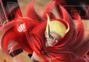 Naruto Baryon Mode Punjo — Naruto Baryon Mode Picha ya Ukuta