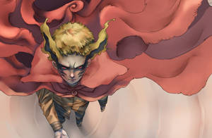 Naruto Baryon Mode Dhulio la Mauti — Naruto Baryon Mode Picha ya Ukuta