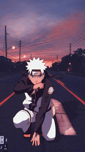 Naruto Juu ya Mitaa Tupu Aesthetic