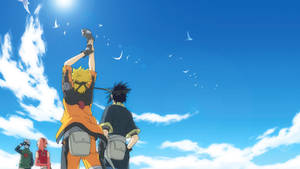 Naruto Karakter Aesthetic Blue Sky