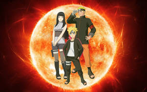 Naruto na Hinata Boruto — Naruto na hinata Picha ya Ukuta