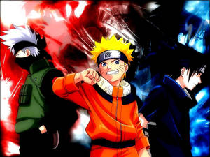 Naruto PC Pamoja na Kakashi na Sasuke