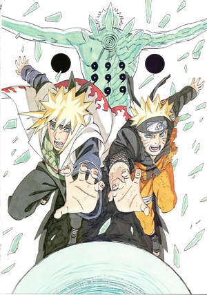 Naruto Simu Sage wa Njia Sita — Naruto simu GIF Picha ya Ukuta