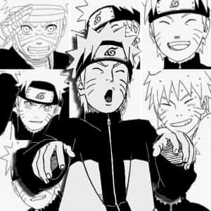 Naruto Manga Picha — iPad (A16) Picha ya Ukuta