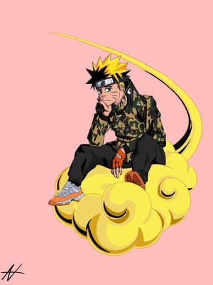 Naruto Wingu Kuu Wallpaper — Naruto kuu Picha ya Ukuta