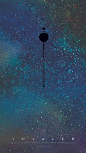 NASA iPhone Voyager Miaka 40 ya Kumbukizi — Nafasi Picha ya Ukuta