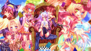 Mandhari ya No Game No Life — No Game No Life Picha ya Ukuta