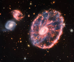 Nebula Galaxy Moja kwa Moja — Galaksi ya simu Picha ya Ukuta