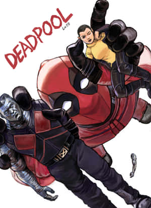 Negasonic Teenage Warhead in Action — OnePlus Pad Go 2 Picha ya Ukuta