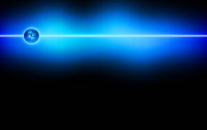 Nembo ya Microsoft ya Bluu Baridi — Bluu baridi Picha ya Ukuta