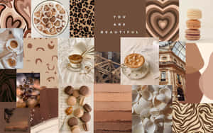 Picha za Urembo za Brown — Aesthetic brown Picha ya Ukuta